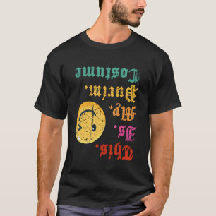 Camiseta Este é o meu disfarce de Purim engraçado