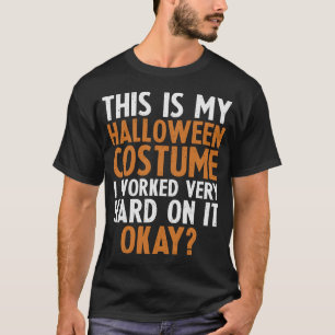 Camiseta Este É O Meu Duro De Figuras De Halloween