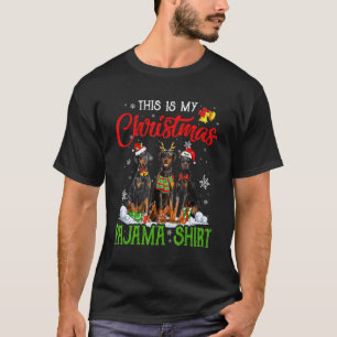 Camiseta Este É O Meu Esquadrão De Cachorros De Pajama Dobe