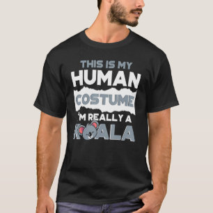 Camiseta Este É O Meu Faço Humano Eu Sou Um Urso De Koala