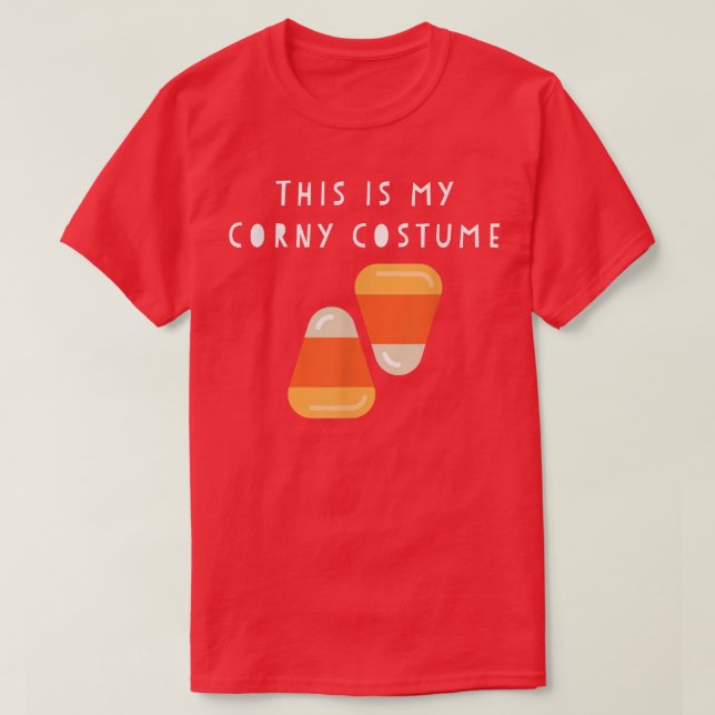 Camiseta Este é o meu falso fantasma Engraçado Halloween de (Frente do Design)