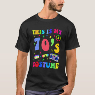 Camiseta Este é o meu fantasma de 70 anos Engraçado Groovy