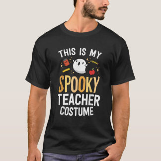 Camiseta Este é o meu fantasmagórico traje de professor Kaw