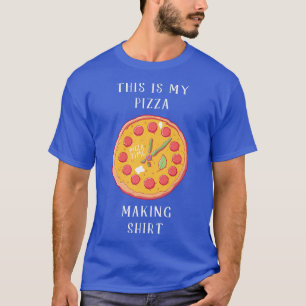 Camiseta Este É O Meu Fazer De Pizza Shirt Pizza Maker Prem