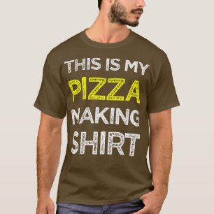 Camiseta Este É O Meu Fazer De Pizza Shirt Pizza Maker Prem