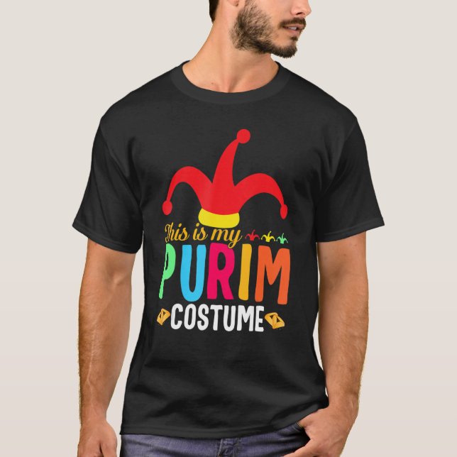 Camiseta Este É O Meu Feriado De Purim Feliz, Feriado De Pu (Frente)