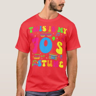 Camiseta Este é o meu festival 70s Festa 70s Halloween C