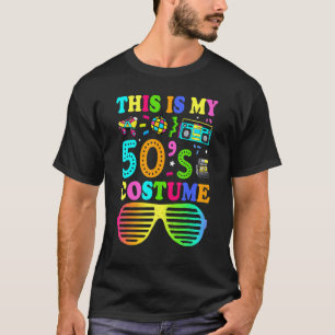 Camiseta Este é o meu festival de 50 de fantasia dos anos 5
