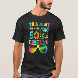 Camiseta Este é o meu festival de 50 de fantasia dos anos 5