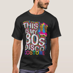 Camiseta Este é o meu festival de roupas de 80 e Disco, Ret