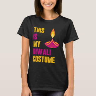 Camiseta Este é o meu Festival Diwali Deepavali Retro Diwal