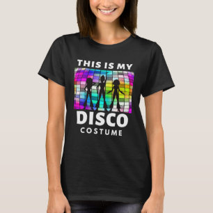 Camiseta Este é o meu Figurino de Disco 70s e 80s Festa Vin