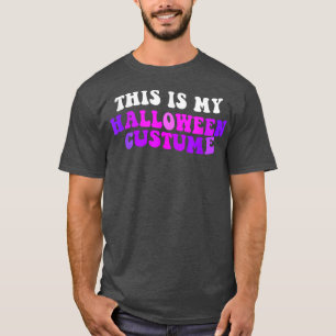 Camiseta Este É O Meu Figurino De Halloween 2714