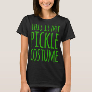 Camiseta Este É O Meu Figurino De Picles No Halloween, Preg