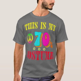 Camiseta Este é o meu Figurino dos anos 70, 70 e 70 anos at