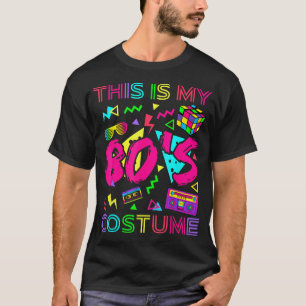 Camiseta Este É O Meu Figurino Dos Anos 80, 1980.