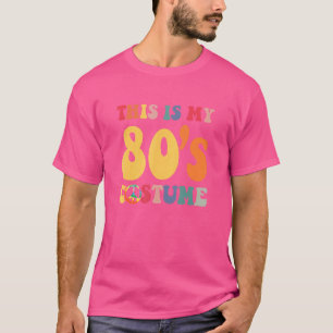 Camiseta Este é o meu Figurino dos anos 80, o Hallowe da Pa