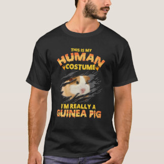 Camiseta Este É O Meu Figurino Humano Eu Sou Realmente Um P