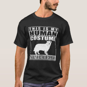 Camiseta Este É O Meu Figurino Humano Eu Sou Um Pastor Aust