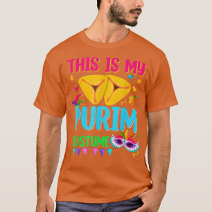 Camiseta Este É O Meu Figurino Judeu Feliz De Purim Hamant