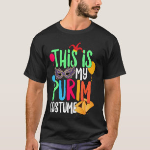 Camiseta Este É O Meu Figurino Judeu Feliz De Purim Hamant
