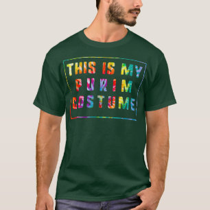 Camiseta Este É O Meu Figurino Judeu Feliz Purim Holida