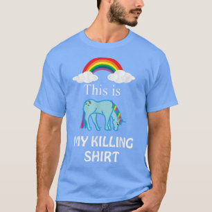 Camiseta Este é o meu FILMAR MORTANDO RainbowFunnyTee