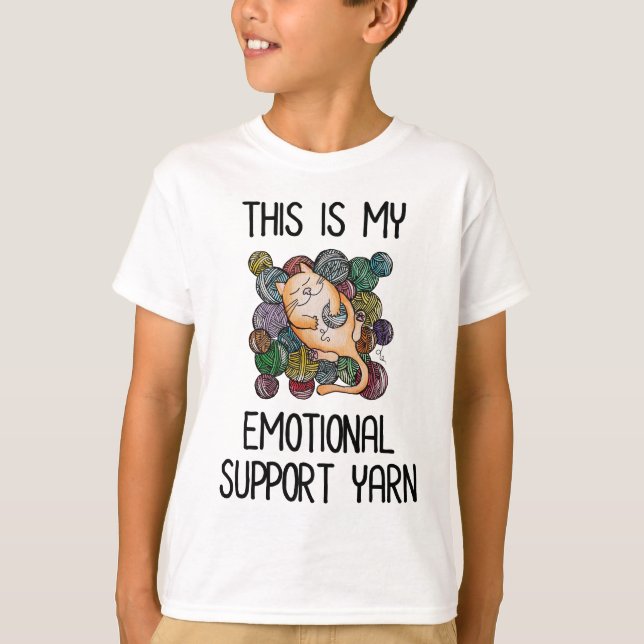 Camiseta Este É O Meu Fio De Apoio Emocional (Frente)