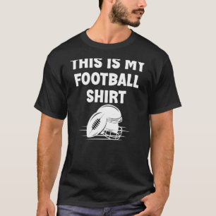 Camiseta Este É O Meu Futebol Para Os Fãs Dizem
