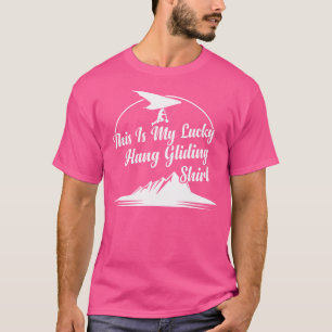 Camiseta Este É O Meu Glider De Pé De Sorte
