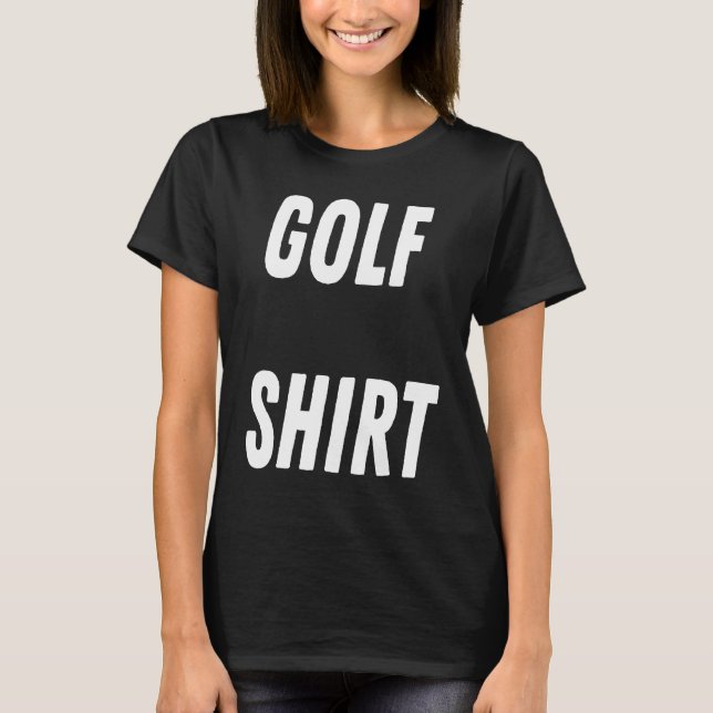 Camiseta Este É O Meu Golfe Para O Avô Do Marido Pai (Frente)