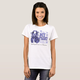 Camiseta Este é o meu guerreiro de Canceres esofágicos