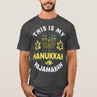 Camiseta Este É O Meu Hanukkah Pajamakah, Chanukah Pajama P