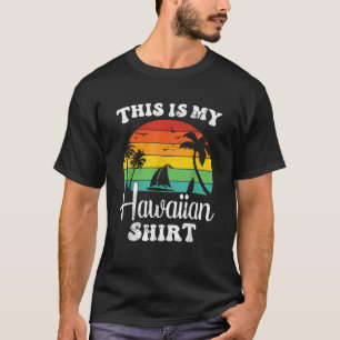 Camiseta Este é o meu Havaiano Aloha Hawaii para Homens Mul