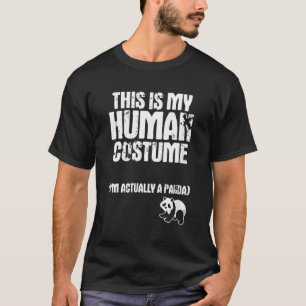 Camiseta Este É O Meu Hu, Sou Na Verdade Um Panda