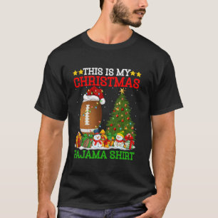Camiseta Este É O Meu Jogo De Natal, Chr De Futebol America