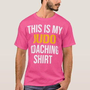 Camiseta Este É O Meu Judo Coaching