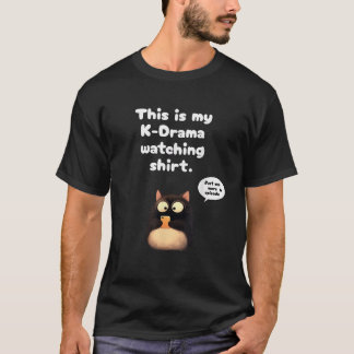 Camiseta Este é o Meu Kdrama Assistindo K Drama Merch Corea