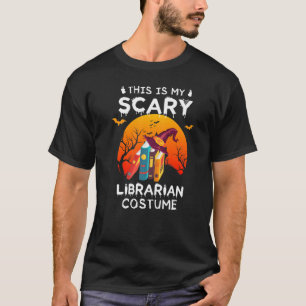 Camiseta Este É O Meu Leitor De Livros Bibliotecário Assust