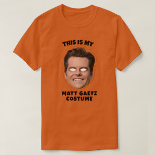Camiseta Este é o meu Matt Gaetz Costume