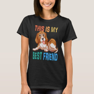 Camiseta Este É O Meu Melhor Amigo Para Os Proprietários De