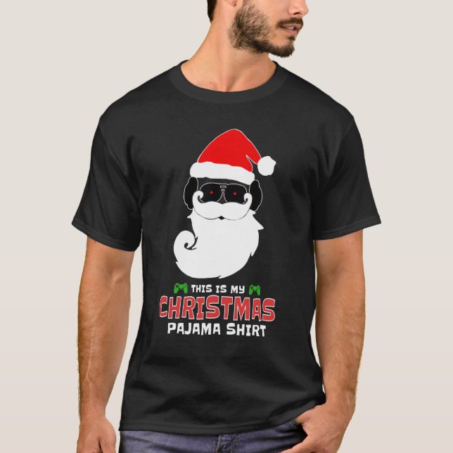 Camiseta Este É O Meu Natal, Pajama. (Frente)