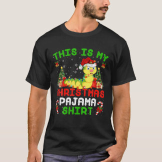 Camiseta Este É O Meu Natal Pajama Caterillar