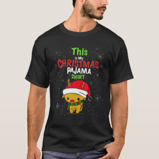 Camiseta Este É O Meu Natal Pajama Engraçado Crianças De Re