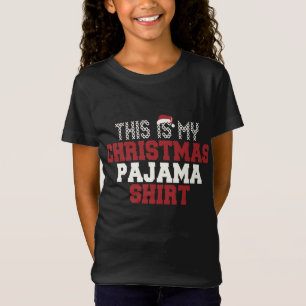 Camiseta Este É O Meu Natal Pajama Engraçados Papais noeis 