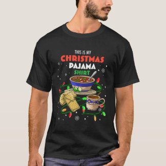 Camiseta Este É O Meu Natal Pajama Pozole Tamales Champur