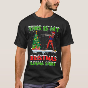 Camiseta Este É O Meu Natal Pajama Shirt Biathlon Christy