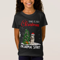 Este É O Meu Natal Pajama Siberian Husky Xmas Do