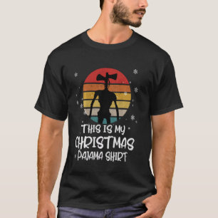 Camiseta Este É O Meu Natal Pajama Siren Head Creature Co