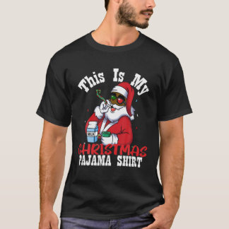 Camiseta Este É O Meu Natal Papais noeis Afro-Americanos Do